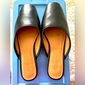 Madewell Black mules size 7